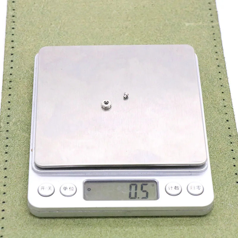 Per Baume & Mercier clasma accessori per tubi a corona con testa di orologio