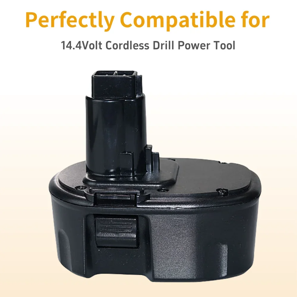 14.4V Ni-MH Rechargeable Battery 4800/6800/9800mAh For Dewalt DC9094 DW9091 DE9092 Cordless Power Tools Replacement Battery