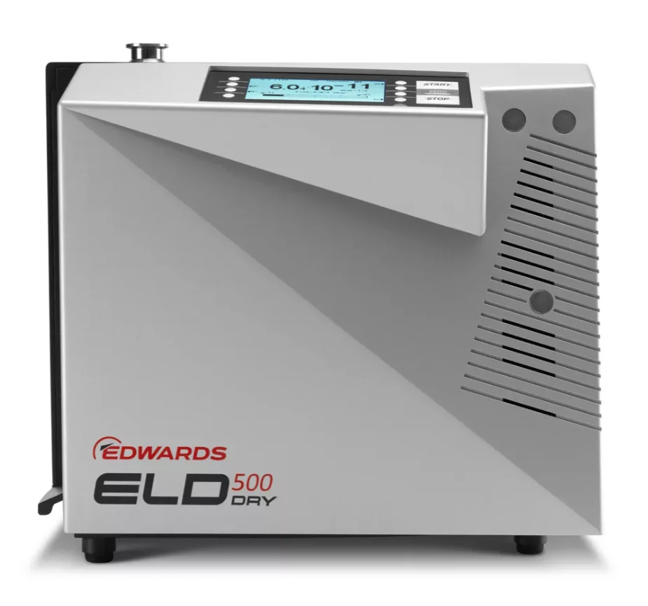 Edwards ELD500 Helium Leak Detector With 1.8 M3/h Internal Dry Diaphragm Backing Pump