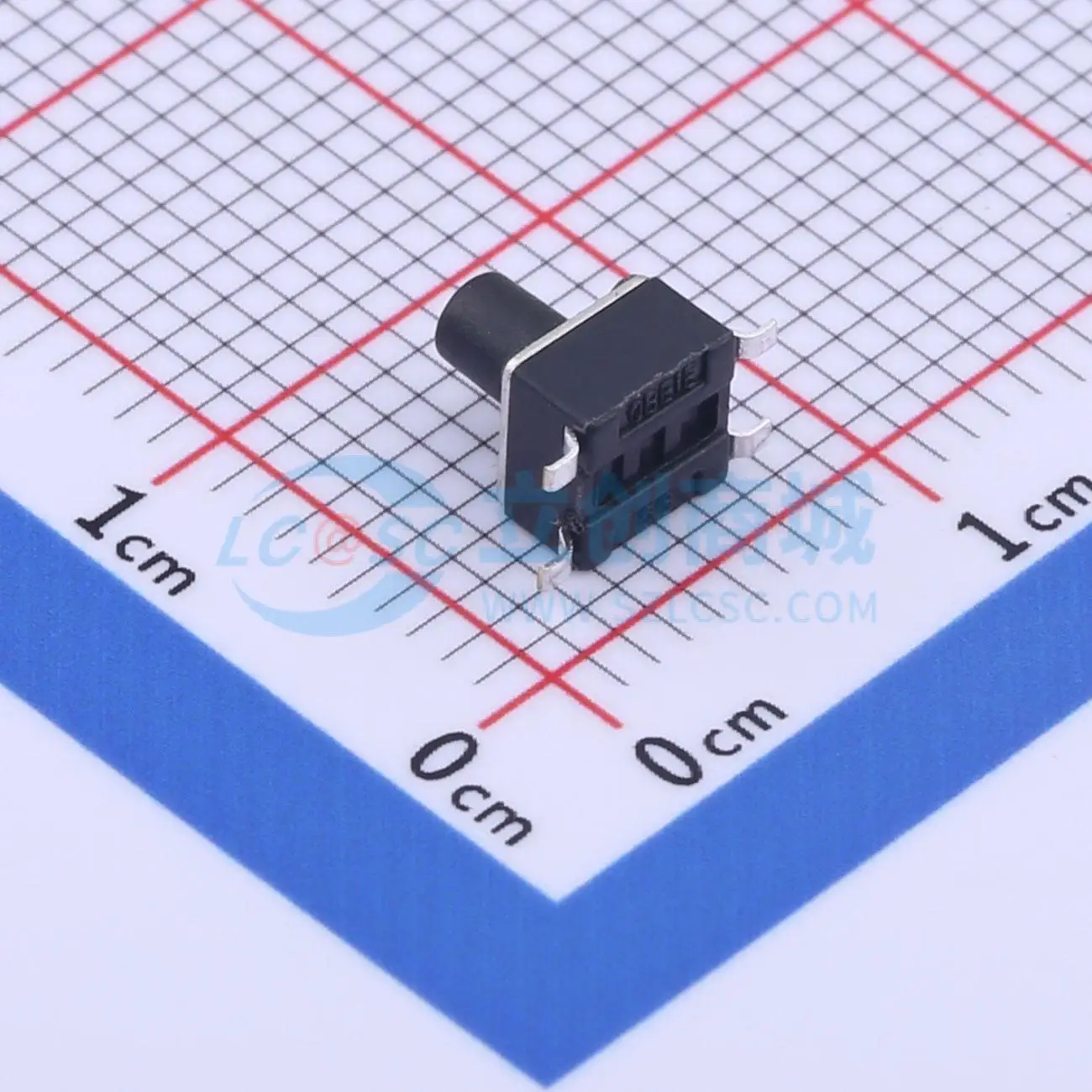 635pcs KH-4.5X4.5X6H-STM SMD-4P 4.5x4.5mm SPST 4.5mm Tactile Push Button Switch - view 2