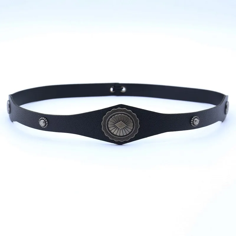 

Кожаная повязка на голову в стиле викингов – Средневековый боевой венец – Косплей-реквизит из искусственной кожи для мужчин и женщин