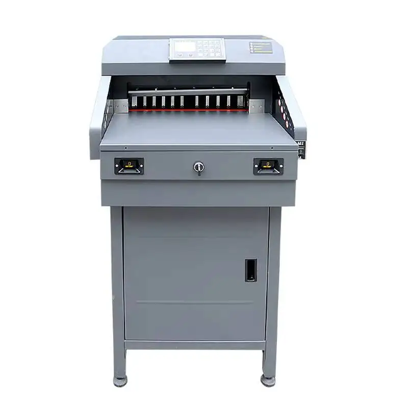 Duty Trimmer Thick Layer Cutter Electric Paper Cutting Machine G450V+ CNC Controlled Heavy