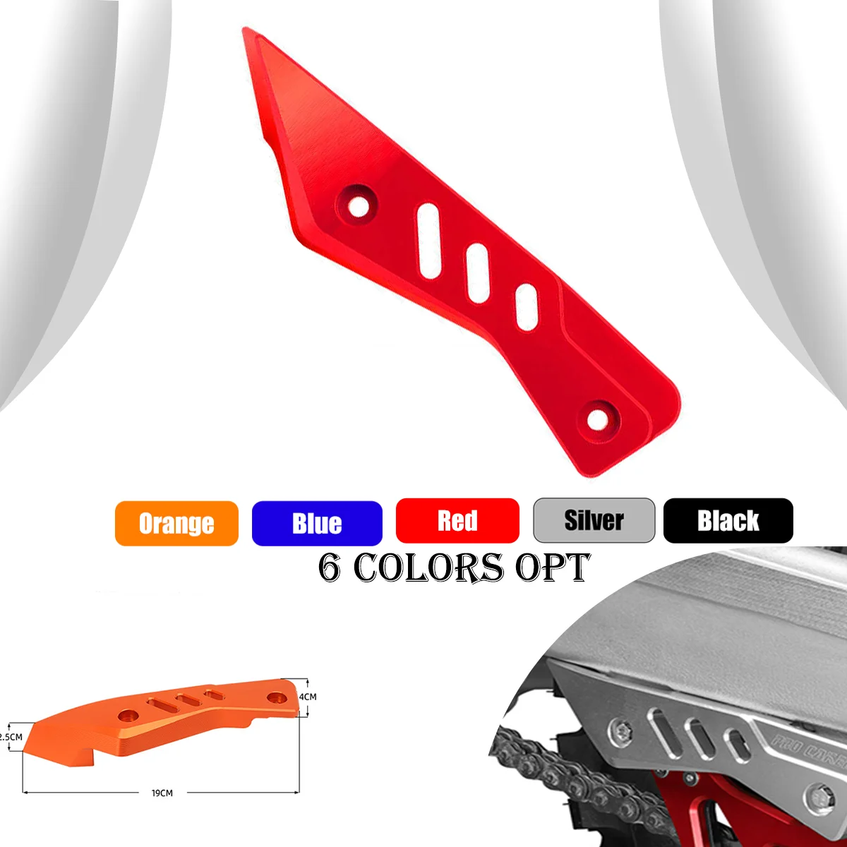

Motorcycle accsessories chain guide anti-collision protection For Husqvarna TC85 TC 85 TE FE 125 250 350 450 501 2014 2015-2024