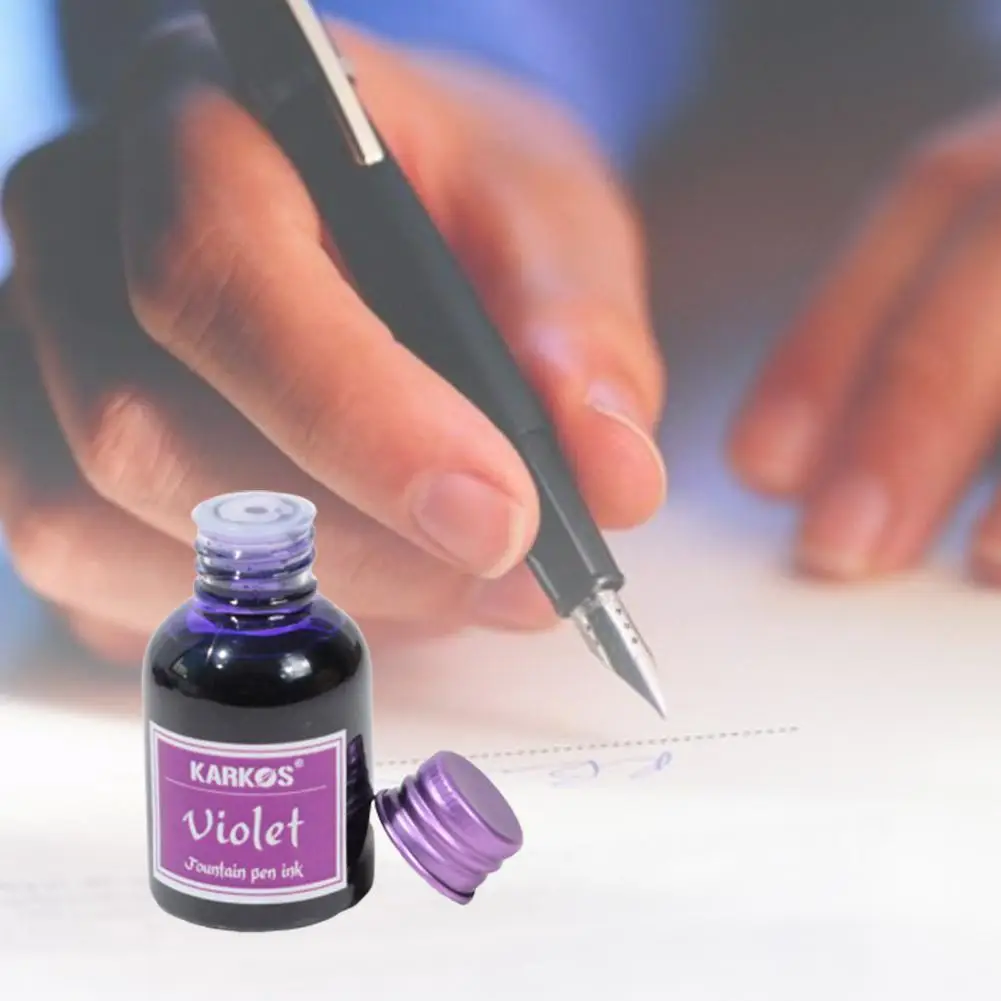10 Colors 30ML Colorful Fountain Pen Ink Refilling Inks Universal Refill Ink Stationery Brand New Product School Supplies School