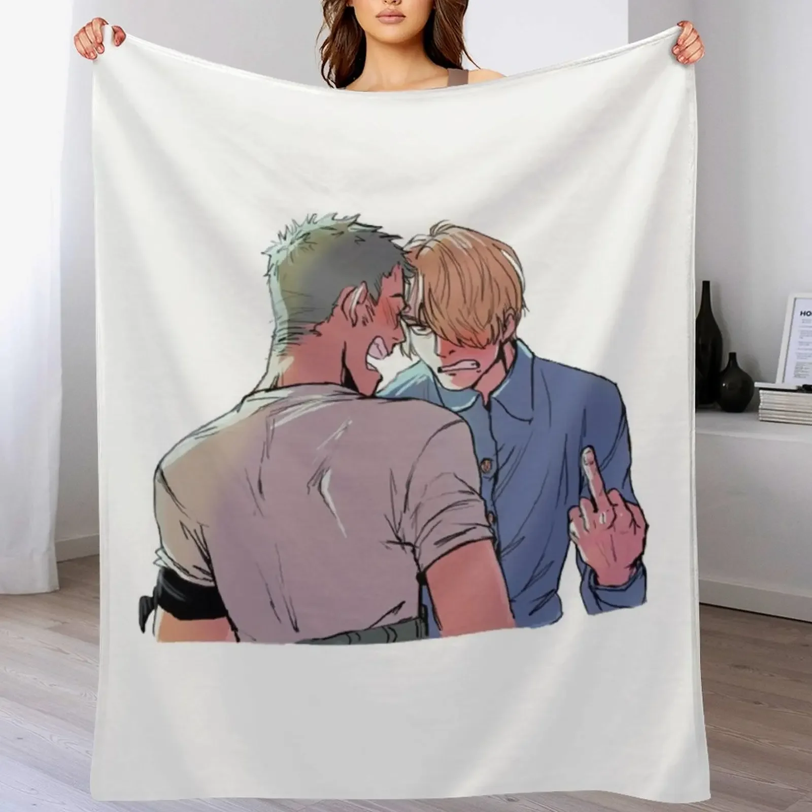 

Zosan the best Duo couple Throw Blanket No Pilling Soft Warm Blanket for Bed
