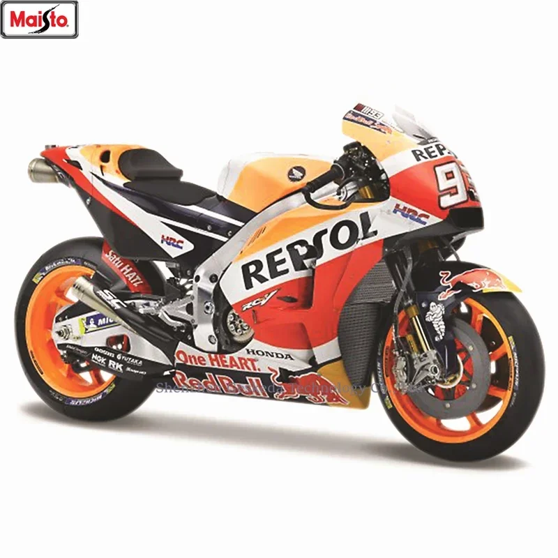 

Maisto 1:18 1:18 2018 Honda Repsol #93 Rossi original authorized simulation alloy motorcycle model toy