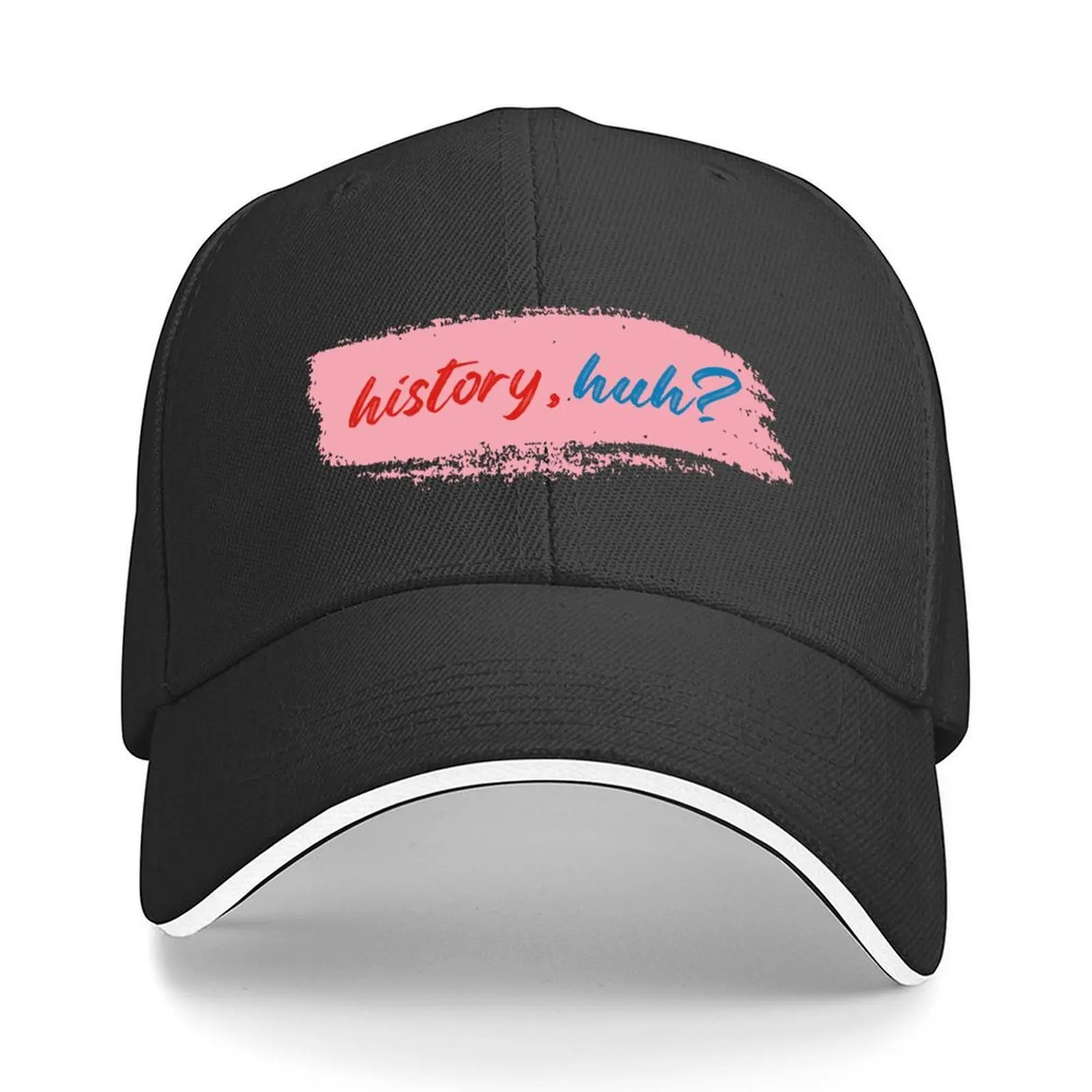 

history huh - rwrb - red white and royal blue Baseball Cap Golf Unique hats Designer Hat Cosplay Men's Hats Women's