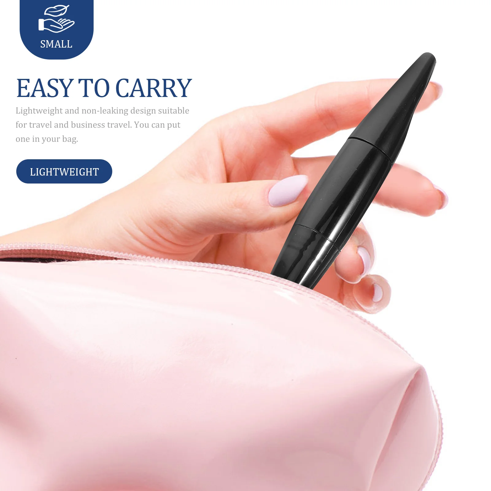 2Pcs Leere Nagel Ernährung Öl Stift Wiederverwendbare Nagel Pflege Werkzeug für Diamant Gel Polnisch Kleber Lagerung Kompakte Design Salon versorgung