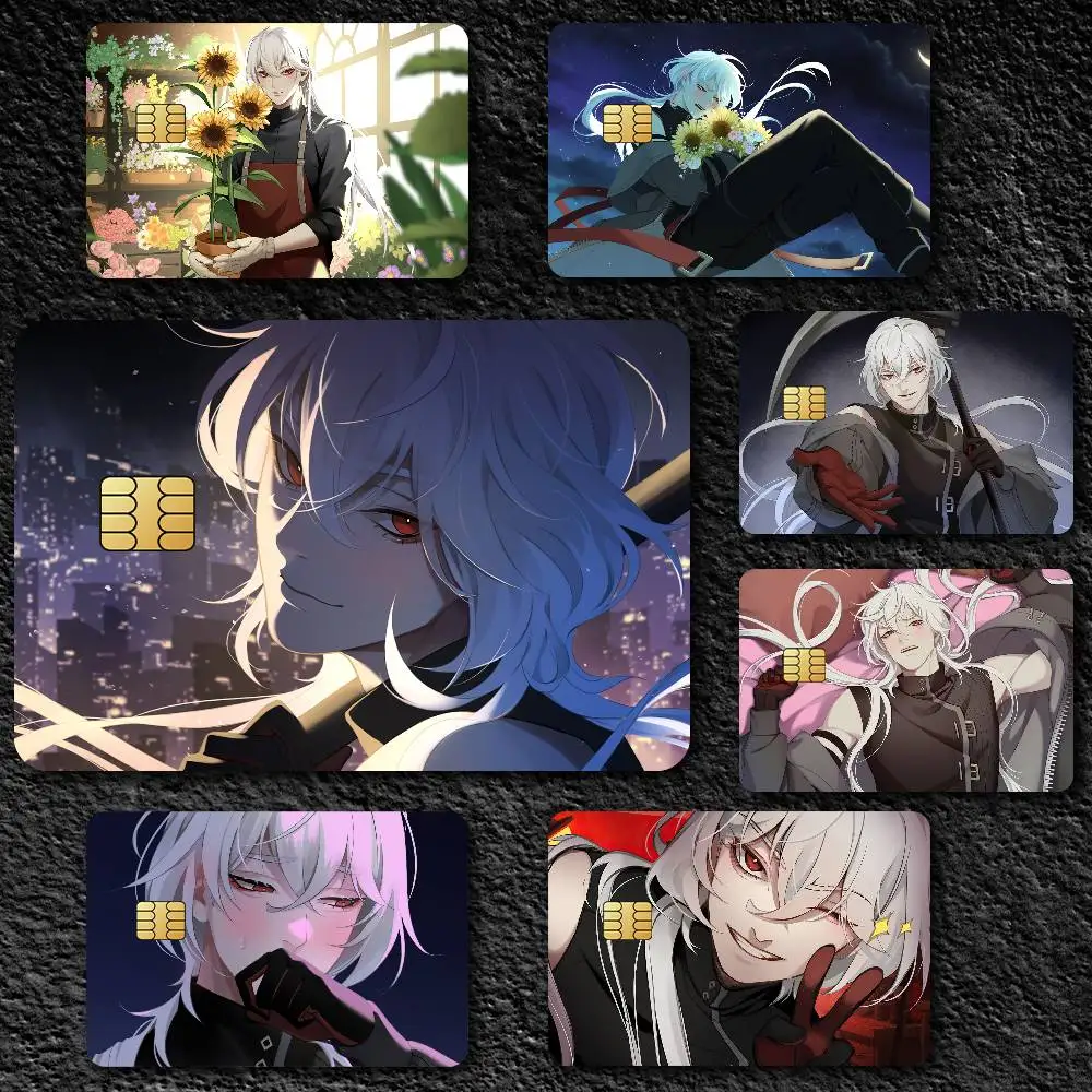 Game A-A Date With Death Credit Card Skin Stickers For Bank Card Bus Metro Card Sticker Waterproof Gift