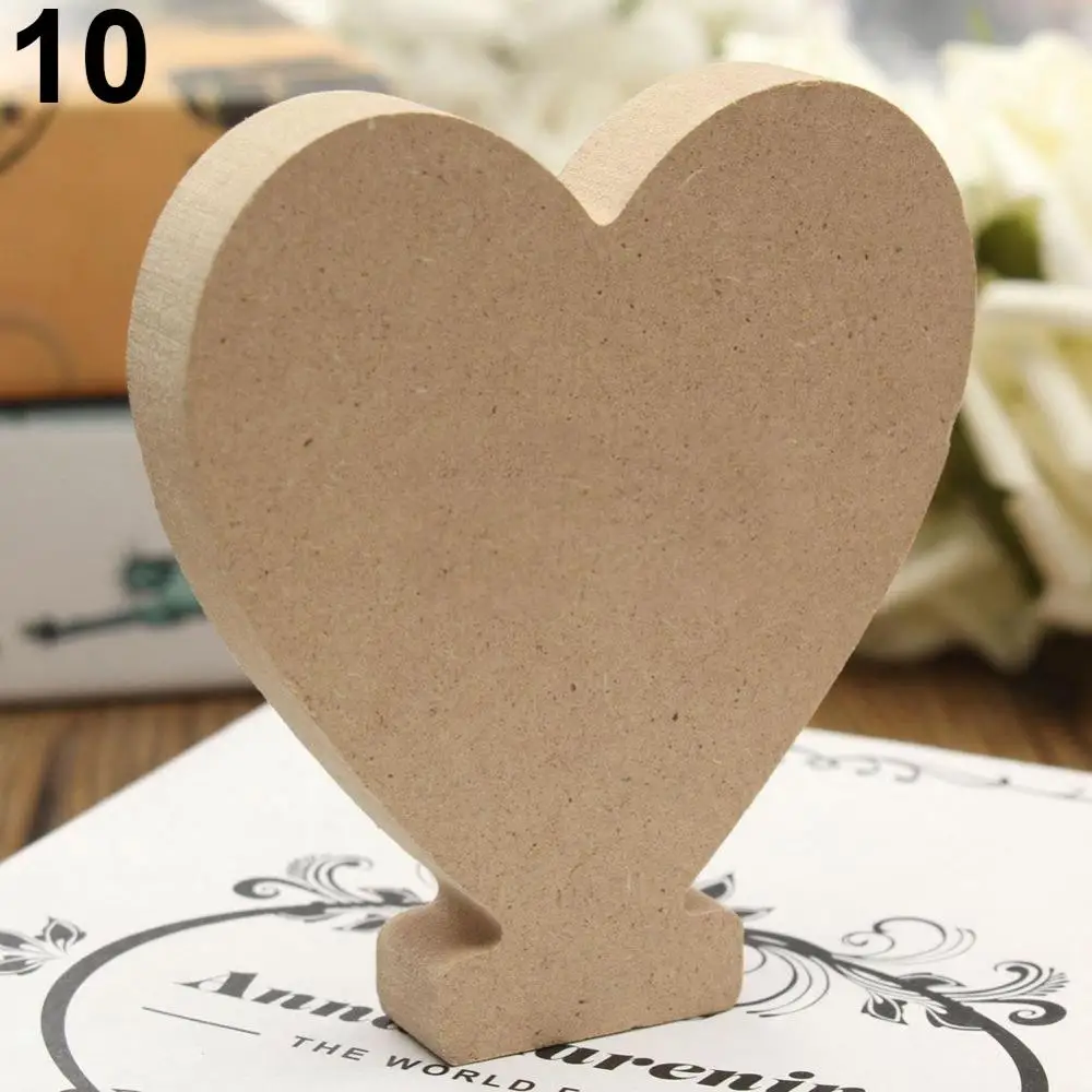10cm A-Z Wood Wooden Letters Alphabet Wedding Birthday Party Diy Home Decor Personalised Name Design Freestanding Wood Alphabets