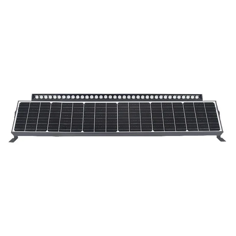 Lighting light Outdoor waterproof bridge line contour light Integrated solar wall washer