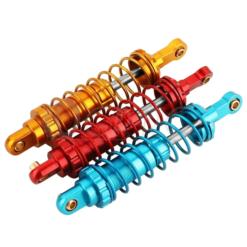 Amortiguador delantero y trasero de Metal, 4 Uds., para 1/14 MJX Hyper Go 14209 14210 14510B RC, piezas de mejora de aleación de coche
