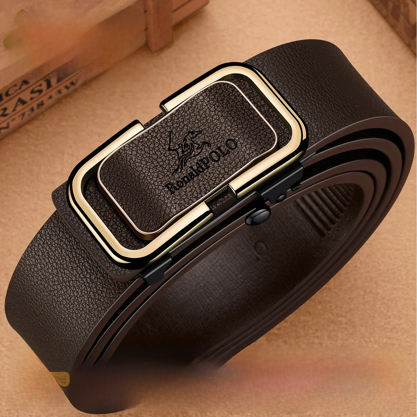 ポール-メンズ-本革ベルト-2025年新作-自動バックル-カジュアル-純粋なカーフスキン-インナーウェアベルト-おしゃれ-ビジネス-レジャー