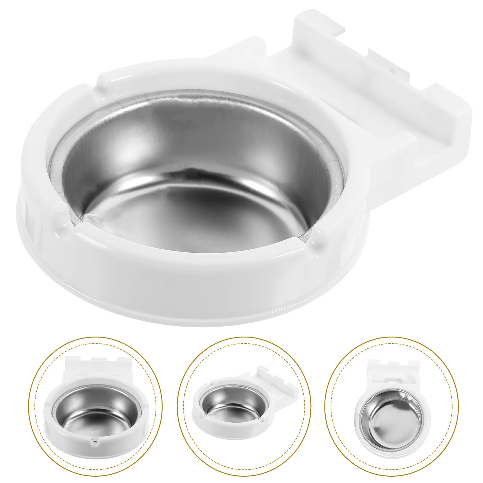 

Wall Mounted Ashtray Stainless Steel Commercial Cigarette Butt Storage Container Easy Clean Outdoor Indoor Metal Smoking Tray