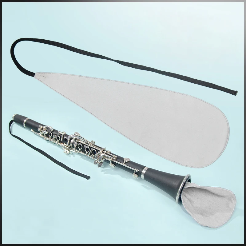 B-Flat Clarinet Clarinet Instrument Curved Neck Inner Tube Cleaning Cloth Wiping Cloth Absorbent Cloth Universal Accessories