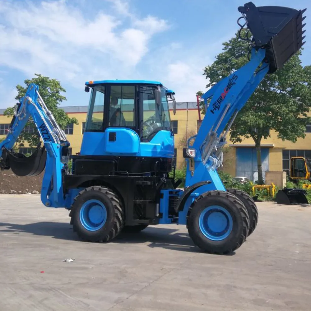 Source Manufacturer Small Loader Small Forklift Two-End Loader New Two-End Backhoe Loader Integrated Two-Type Excavator