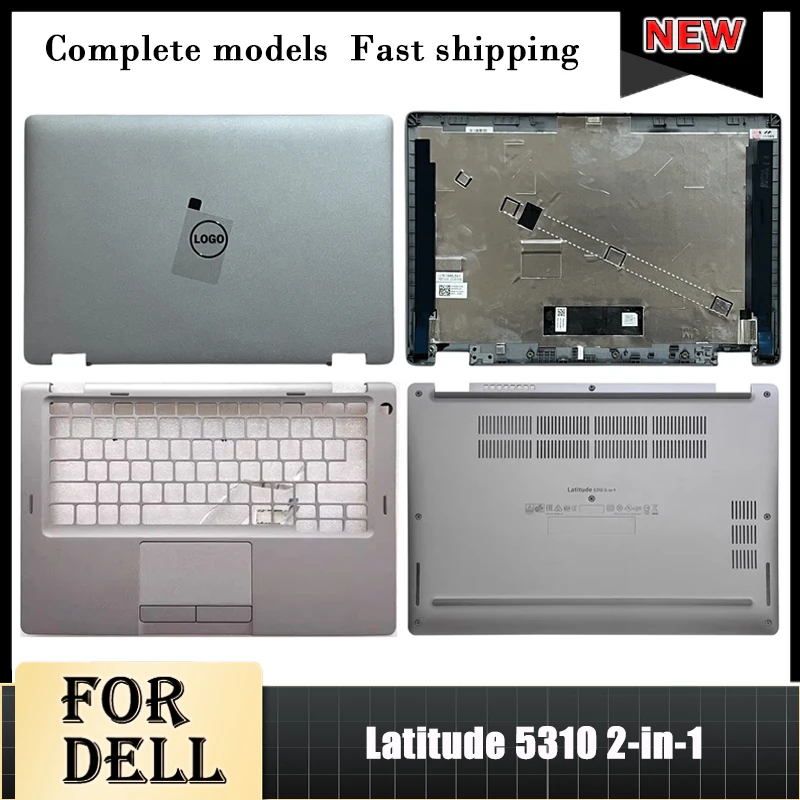 

Новинка для ноутбука Dell Latitude 5310 2-в-1, задняя крышка для ноутбука, подставка для рук с сенсорной панелью, задняя крышка, Верхняя деталь 5310, 2-в-1