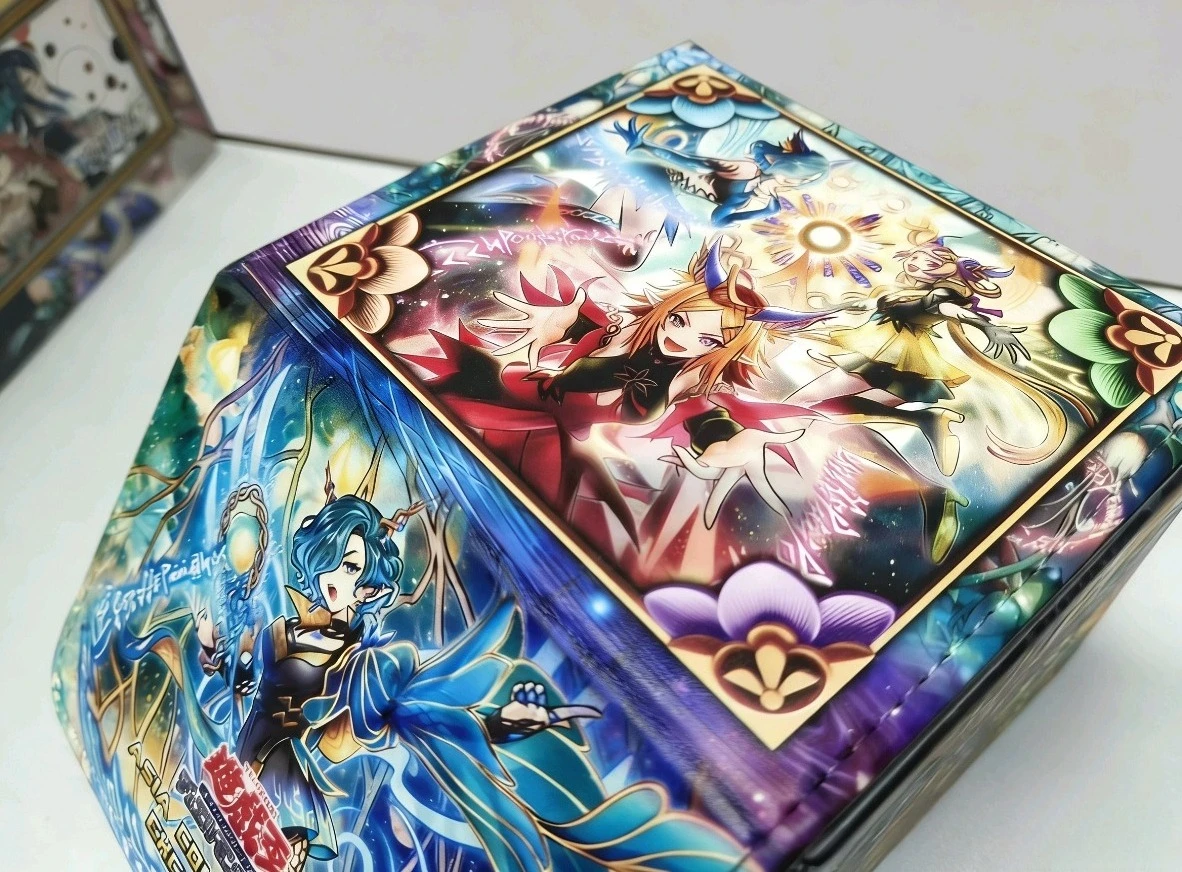 Yugioh Elfnote Tinia Play Mat Deck Box Yu-Gi-Oh! TCG OCG Trading Card Games Mat Duel Plate Rubber Card Mat Mouse Pad view 5