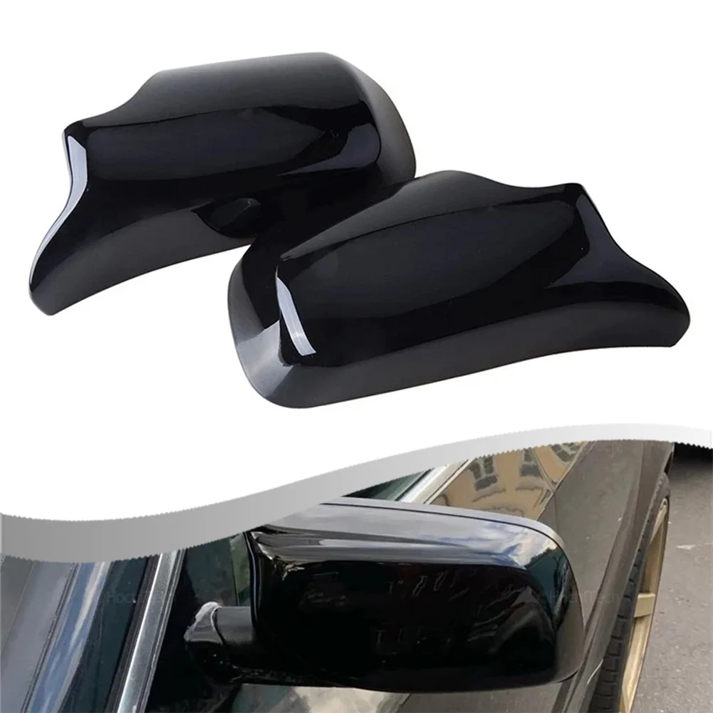 

Глянцевый черный ABS OEM номер 51168238375 51168238376 Крышка зеркала на крыле для BMW E46 Sedan 1998-2005 325i 330i E39