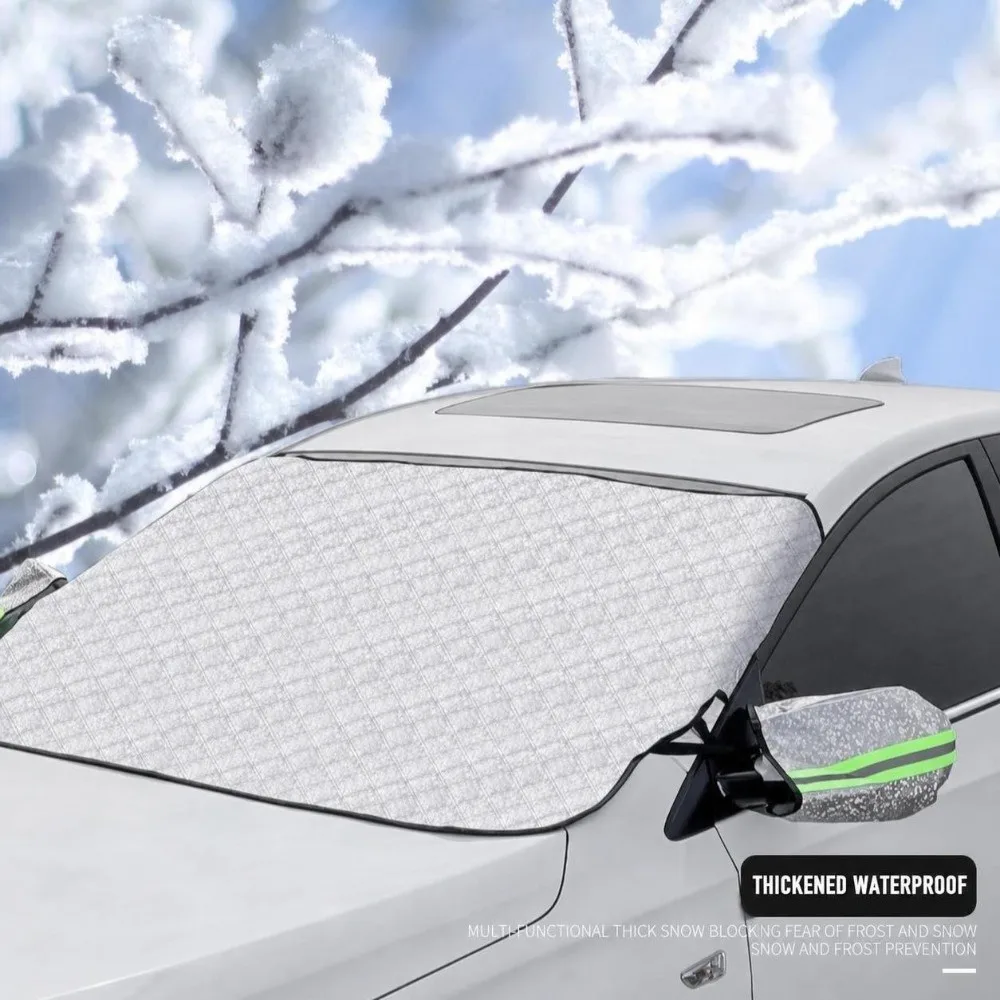 Block Cover Magnetic Windshield Cover Anti Heat Sun Protection Snow Cover Waterproof Dustproof Sun Shade Protector Winter Season