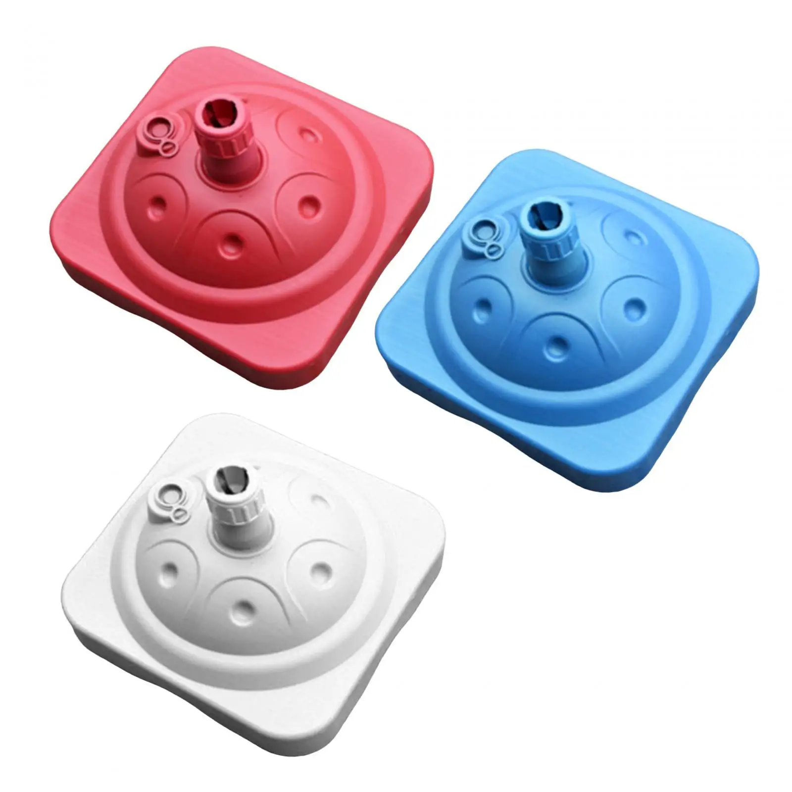 Water Fillable Umbrella Base Umbrella Stand Square 10kg Capacity Stable Umbrella