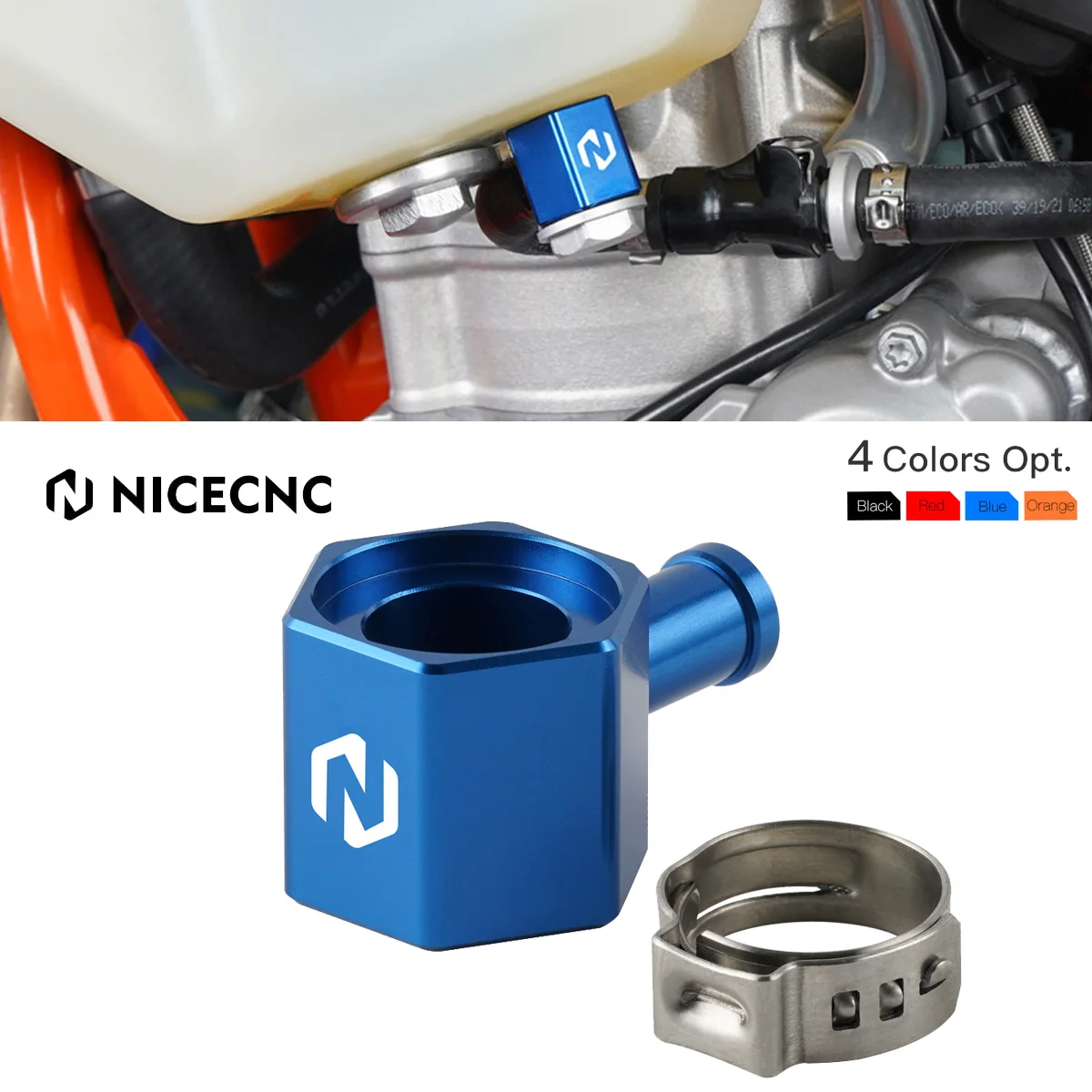 

For Husqvarna TE 300i TE 250i 125i TX300i FC 250 FC 450 FX 250 350 450 2020-2022 FE 350 501 S 2020-2023 Fuel Line Tank Connector