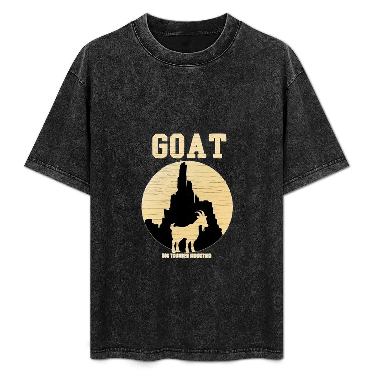 

Big Thunder Mountain GOAT T-Shirt Plus Size Basic Cotton T-Shirt