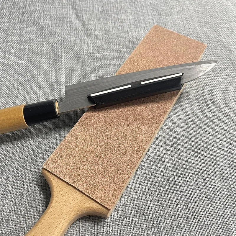 Double-side Knife Polishing Sharpener Sharpening Stone Leather Honing Strop Compound Green Abrasive Paste Polishing Wax Paste