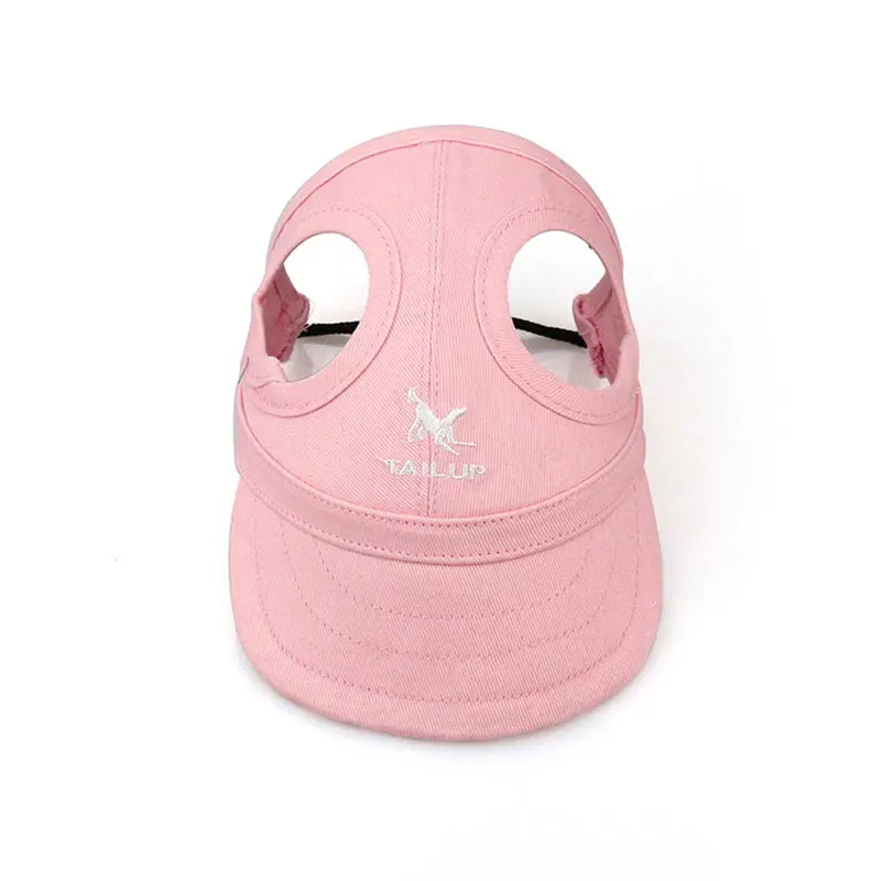 Pink Black Blue Dog Sun Hats Breathable open ears dog Baseball Summer Puppy Oxford Cap Peaked Visor Hat Sun Bonnet Cap Outdoor