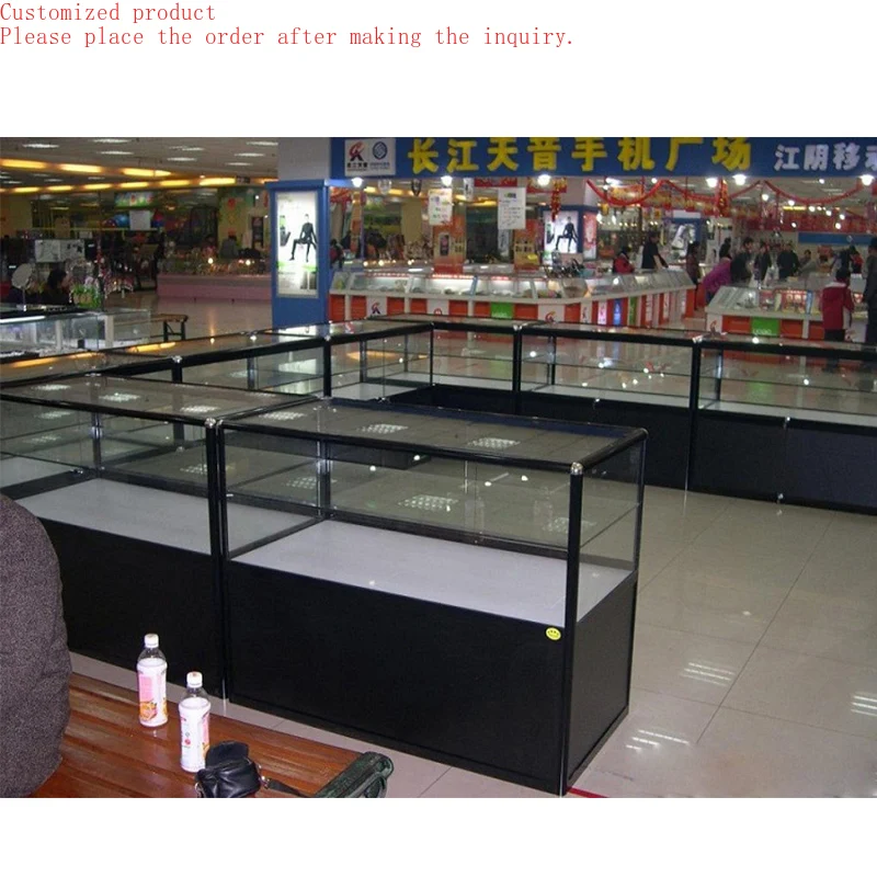 

Custom.Glass Store Mobile Phone Display Showcase/phone case Display Rack Design for Mobile Shop