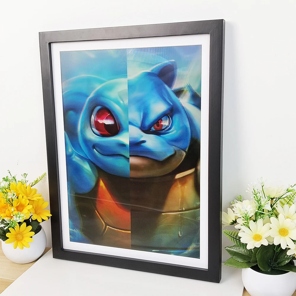 Poster Lenticular 3D Anime Pok - 3D Printing Card ulasan dan harga