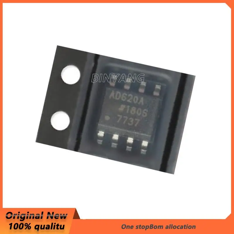 5Pcs/Lot Original SMD AD620ARZ AD620A AD620  SOP-8