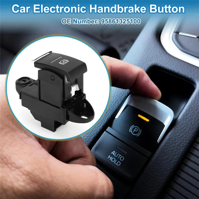 

A30P-Parking Brake Switch 95861325100 Electronic Handbrake Switch Forporsche Cayenne 2011-2018 7P5927225 7P5919163