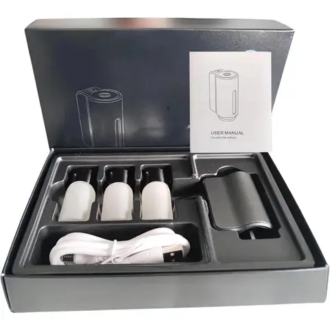 कार डिफ्यूज़र कार एयर फ्रेशनर कार एयर फ्रेशनर 3 खुशबू मोड ऑटो ऑन ऑफ पोर्टेबल कार डिफ्यूज़र एयर फ्रेशनर 3 तेलों के साथ 6 best sales कार एयर फ्रेशनर डिफ्यूज़र - №5