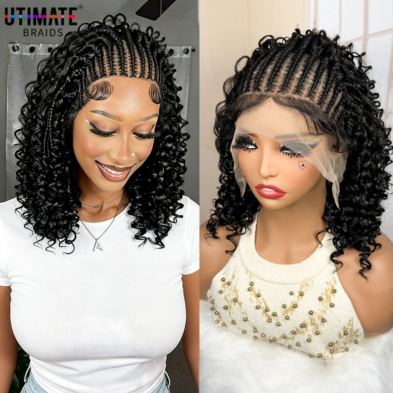16inch-synthetic-cornrow-braided-wigs-13x4-lace-frontal-braids-wigs-handmade-pre-braided-wig-with-curly-hair-for-black-women