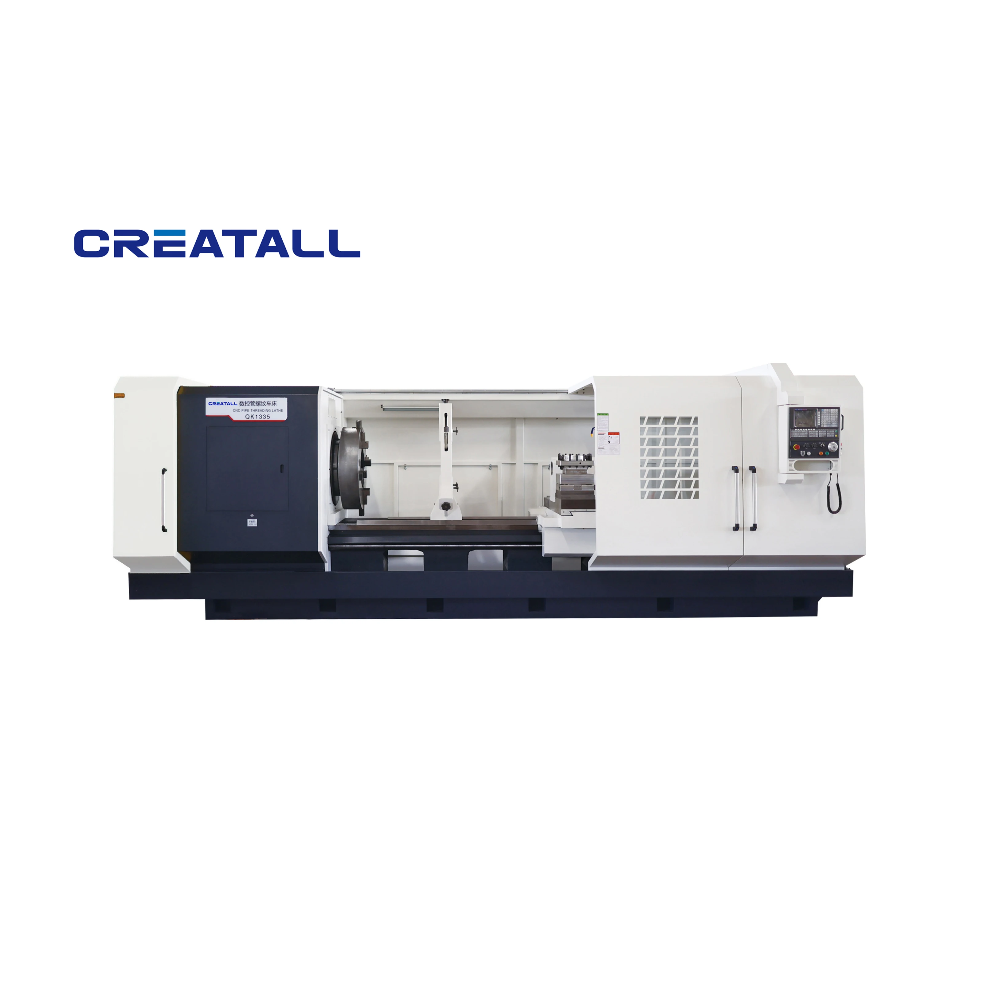 CNC CDK6150A With Spindle Bore Of 225Mm Industrial Lathe Hine