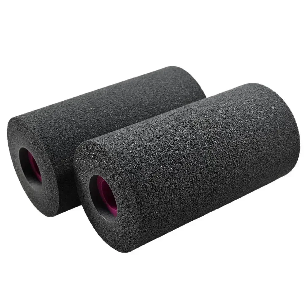 2PCS Foot Foam Pads Rollers Replacement For Leg Extension For Weight Bench Fitness Equipment Gear For Tube Diameter 22-25mm