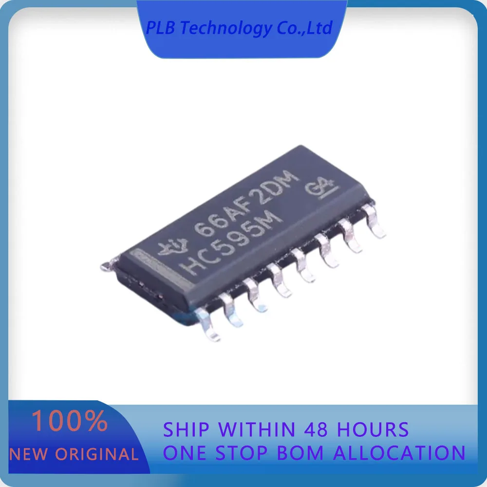 20PCS/LOT CD74HC595M96 CD74HC595  8 2V~6V 1 Serial-to-Serial or Parallel SOIC-16 Shift Registers Original Stock
