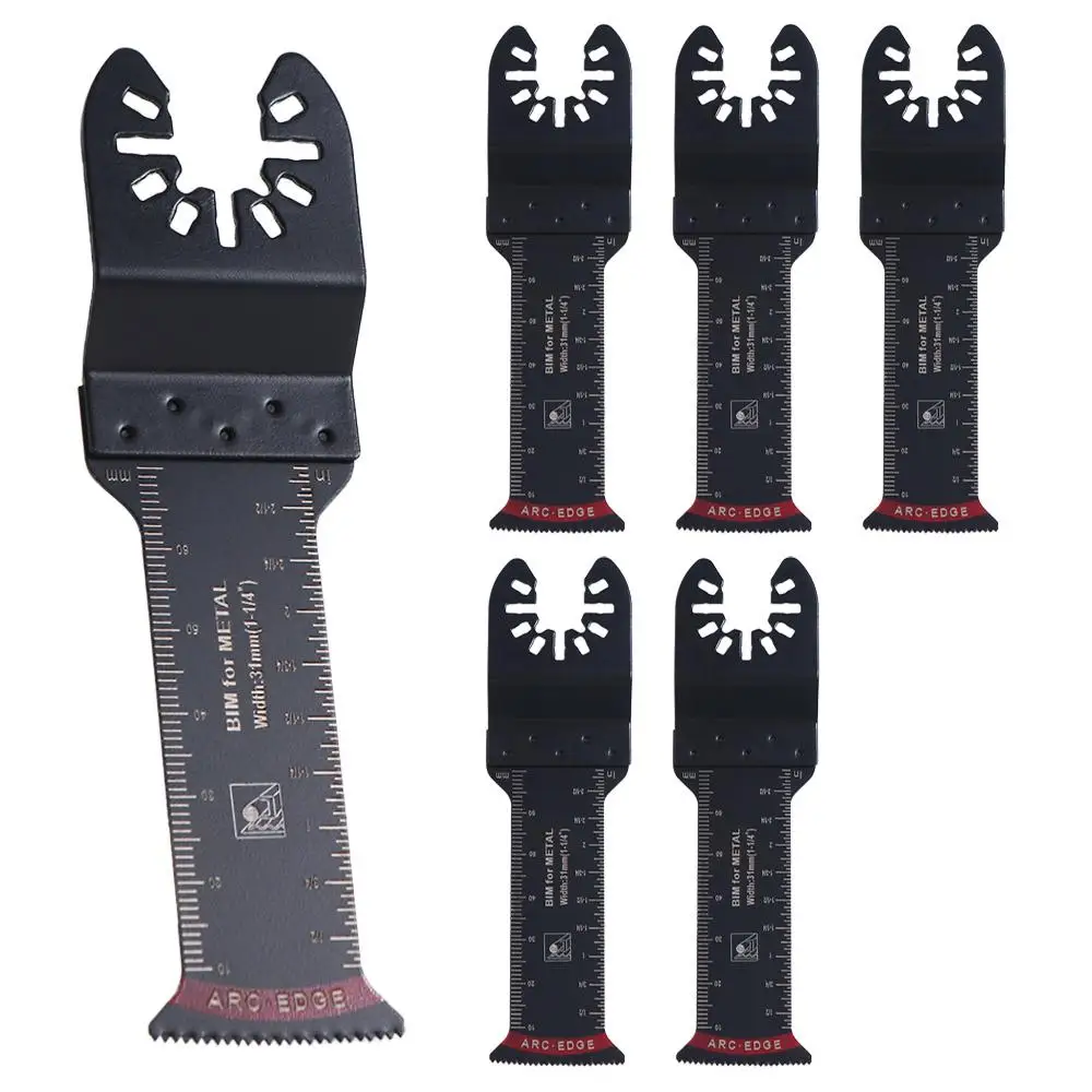 

5PCS Professional Extra-Long Oscillating Saw Blade Arc Edge Fast Cutting Universal Saw Blade Wear Resistant Tooth Woodworking