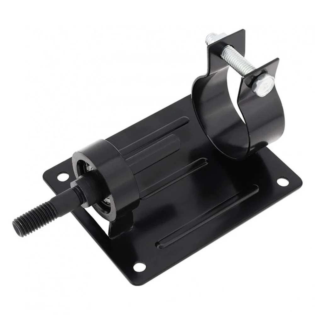 

Drill-Mounted Metal Grinding Wheel Stand Base for Polishing Scissors Chisels Drill Bits 4.33x3.42x2.75in Black