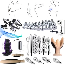 Electro Shock Anal Butt Plug Electric Estim Stimulation Sextoy bdsm Jump Eggs Prostate Massager Vibrator Sexy Toys For Couples