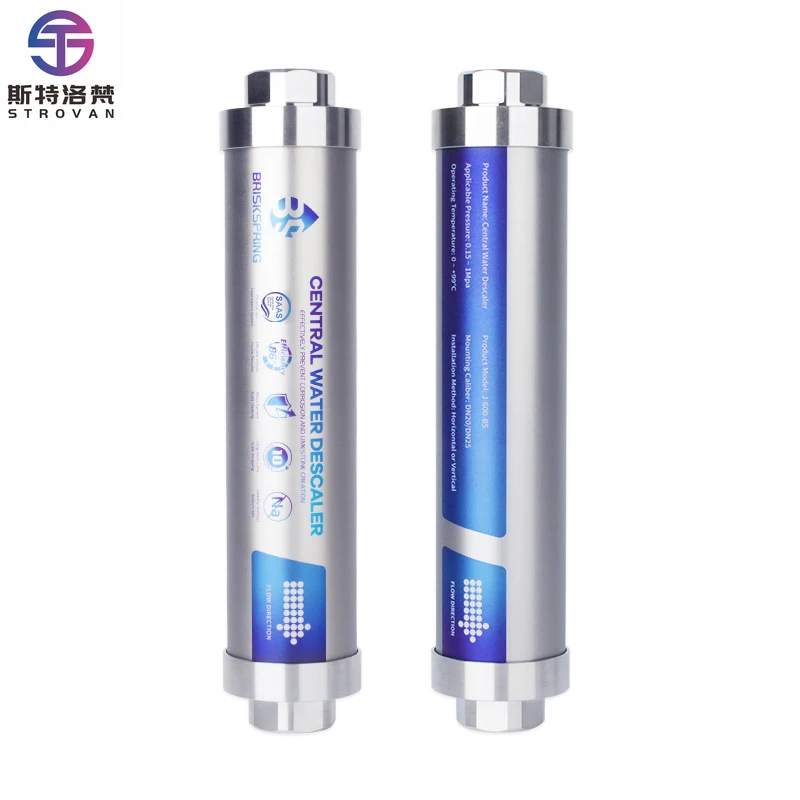 

STLF Premium Eco-Friendly Salt-Free Whole House Water Softener Q1 Scale Preventer System with Certified Safety