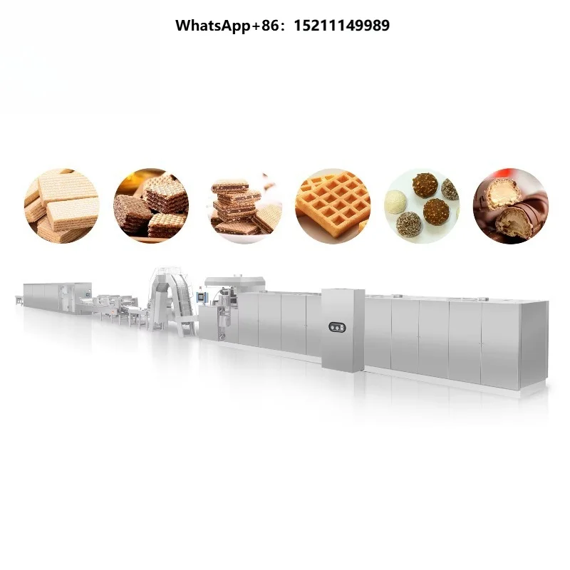 Full Automatic Cup Cake Production Line Baking Tools Equipment Machines High Productivity Flour Bakery Use Business Ideas