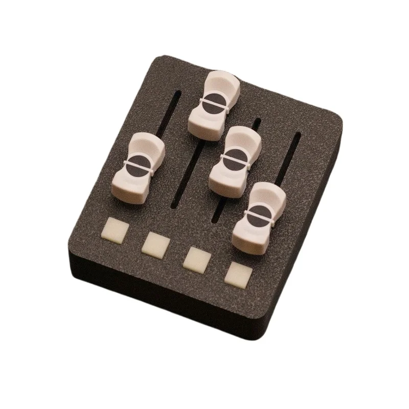 EM-PO2 MIDI Controller – 4 Faders & 4 Buttons DAW Control for Music Production & Streaming