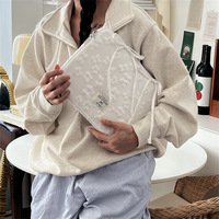 Cute Bow  Laptop Bag Tablet Sleeve Case for Woman 11 13 15.6 Inch for Macbook Air 13 Pro Xiaomi Lenovo Dell Notebook Soft Case