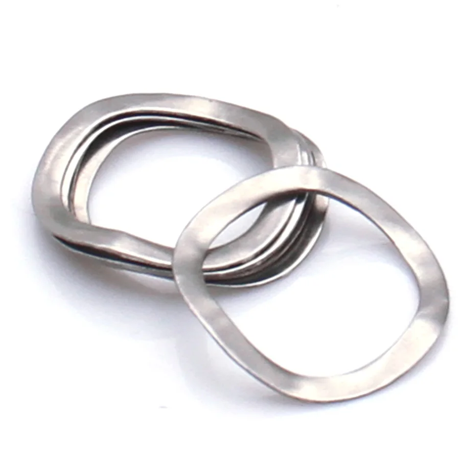 304 Stainless Steel Wave Spring Washer DIN 137 Crest Type Elastic Gasket M3 M4 M5 M6 M8 M10 M12