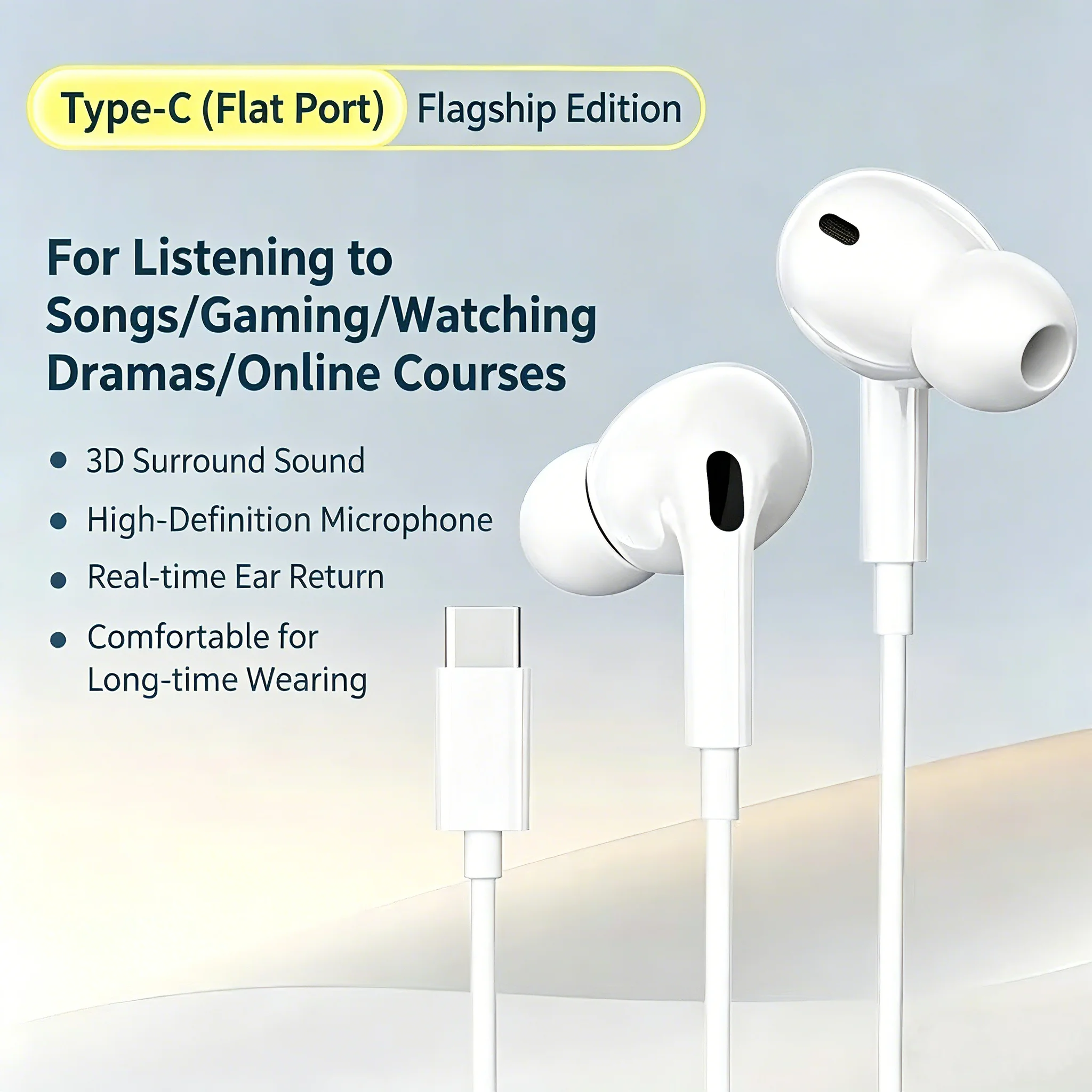 Type-C Wired In Ear Headphones - Zero Esports Gaming Gear recension och pris
