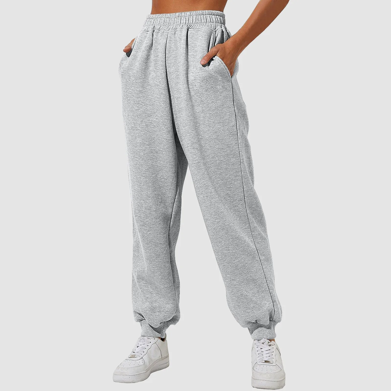 

Women'S Sweatpants Wide Straight Leg Pants Bottom Winter Warm Pants Daily Casual Jogger Sweatpants Sports Trousers 여성용 긴 바지