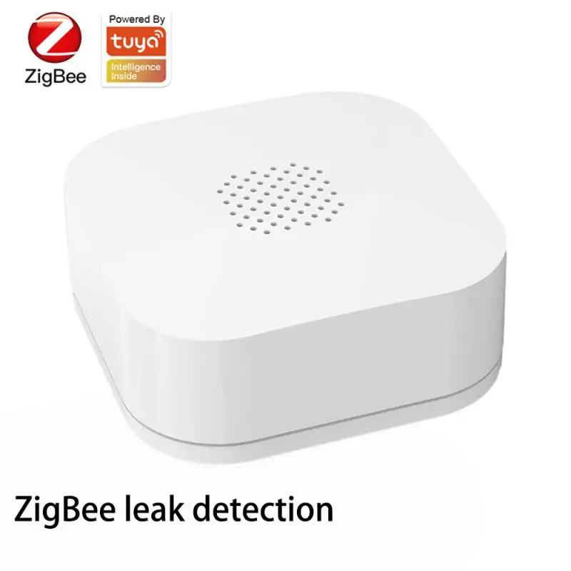 

Water Sensor Smart Life App Leakage Sensor Water Linkage Alarm powered by Tuya Remote Zigbee Monitoring Water Leak Detector