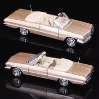 Have Flaws WELLY 1/24 Scale 1963 IMPALA Roadster Alloy Car Model Classic Collection Decoration Static Display -Paint Flaws